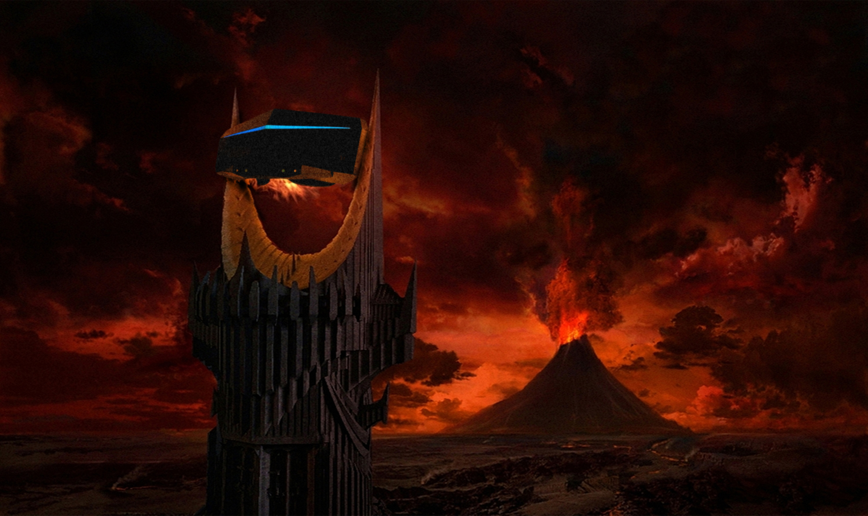 Всевидящее око Саурона башня